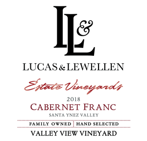 2018 Lucas & Lewellen Cabernet Franc front label