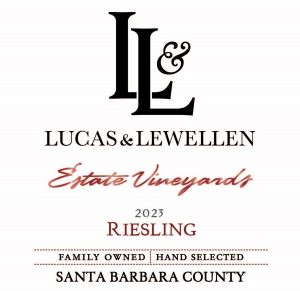 2023 Lucas & Lewellen Riesling front label