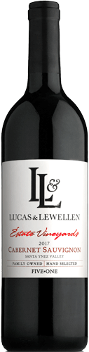 Lucas & Lewellen Five+One Cabernet Sauvignon bottle