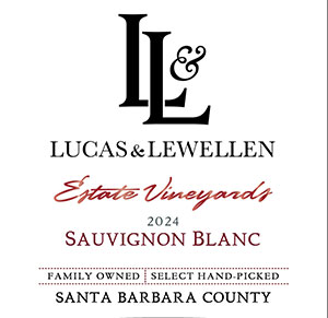 2024 Lucas & Lewellen Sauvignon Blanc front label 2024 Lucas & Lewellen Sauvignon Blanc front label