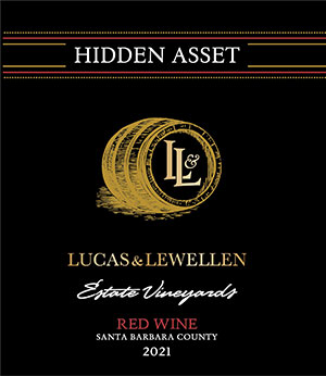2021 Hidden Asset front label 2021 Hidden Asset front label