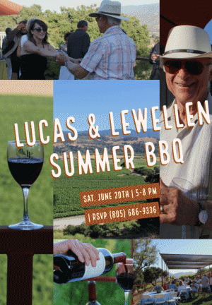 Lucas & Lewellen Summer BBQ graphic