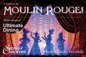 Moulin Rouge flyer for Senior Concerns