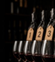 3 bottles of Cabernet with no labels