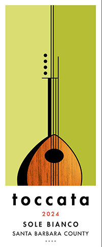 2024 Toccata Sole Bianco front label